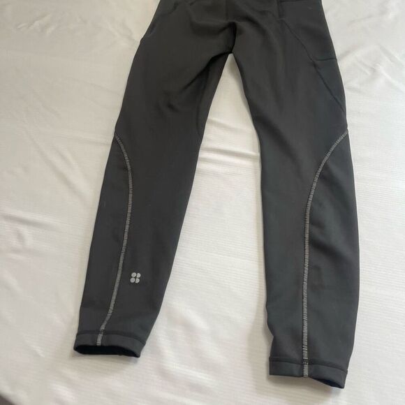 Sweaty Betty Therma Dark Grey Leggings Size 6 - Picture 8 of 8